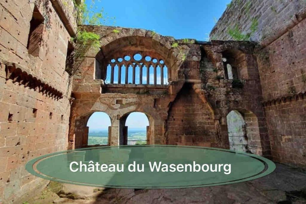 Gite Classe 4 Etoiles  La Maison Du Tonnelier Oberbronn Exterior foto